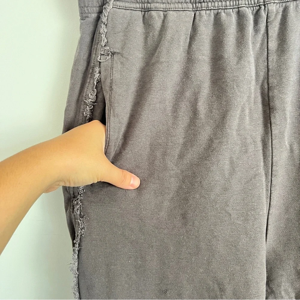 FP Movement Free People Where The Wind Blows Jogger Sweatpants Gray Size Large - Picture 5 of 12